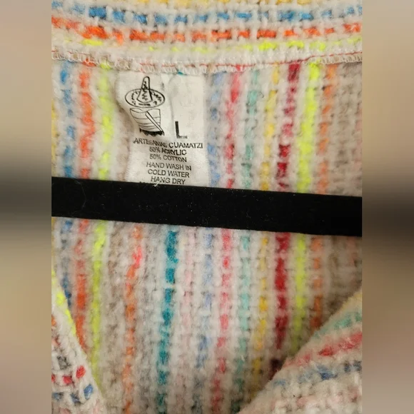 Pastel Baja Hoodie Drug Rug Skate Surf Multicolor | size l - Picture 5 of 9